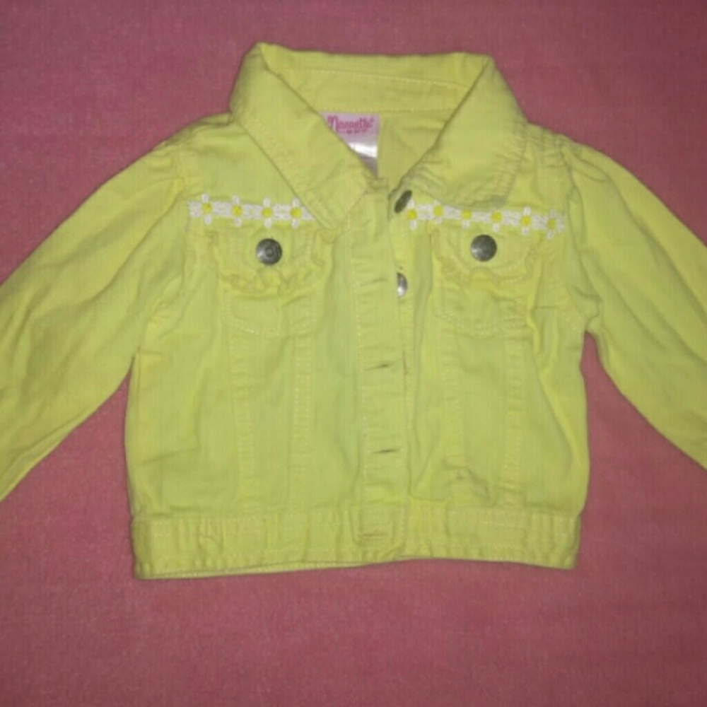 Toddler girl size 18m daisy jacket
